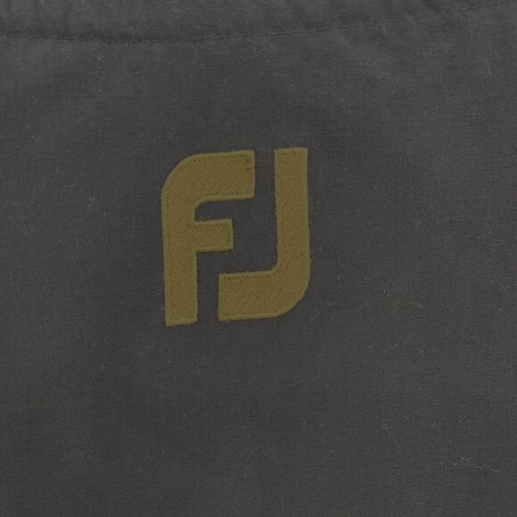 FootJoy Mens Golf Pullover Windbreaker Shirt Size L Short Sleeve V Neck - Picture 4 of 6